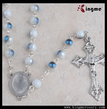 Glass beads rosary